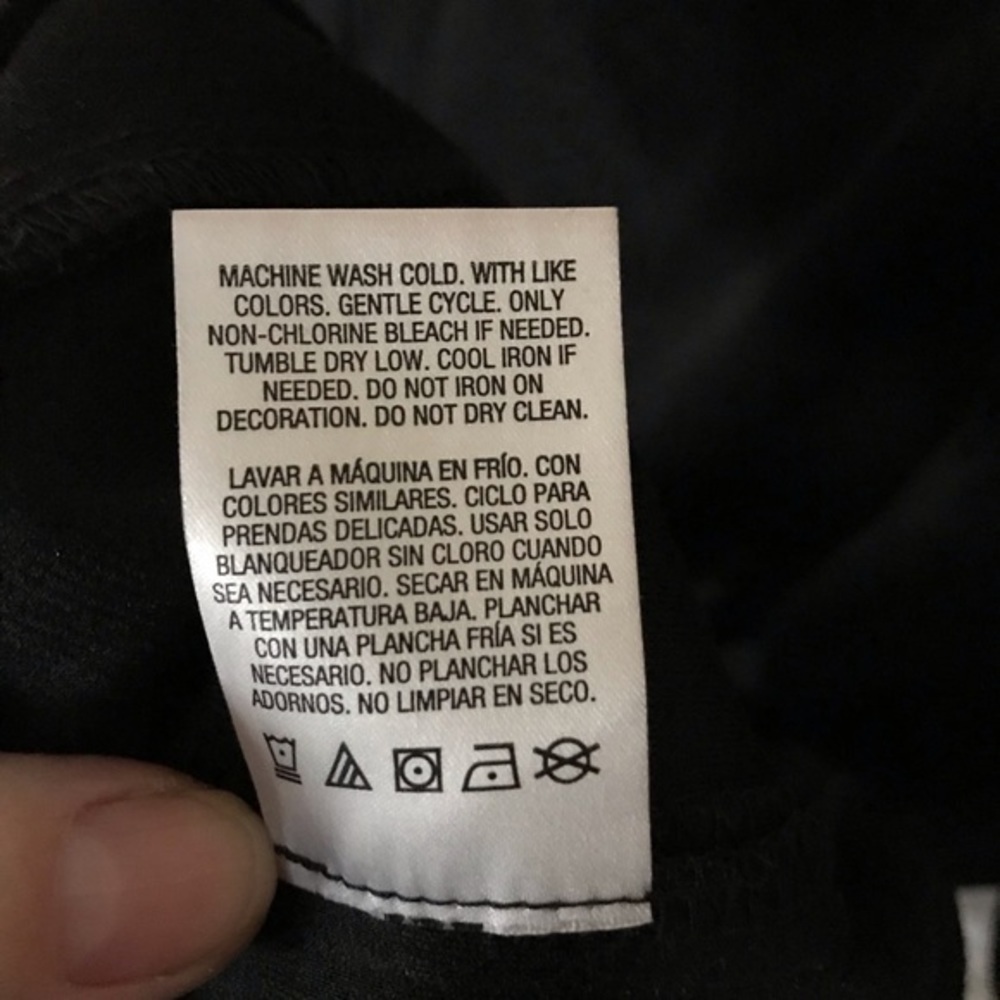 Attention Black Above Knee Dress Size Large - Picture 6 of 6